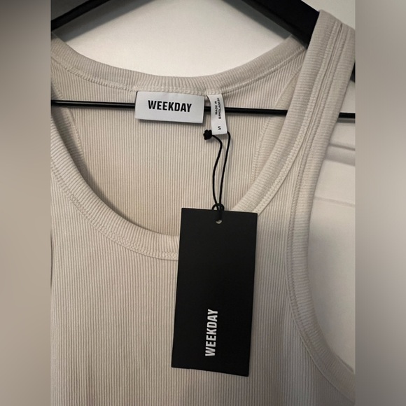 NWT Racer Back Rib Mini Dress - Picture 9 of 9